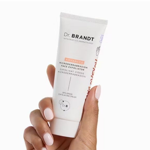 NEW DR. BRANDT SKINCARE Microdermabrasion Face‎ Exfoliator 2.1 oz. 60g Full Size